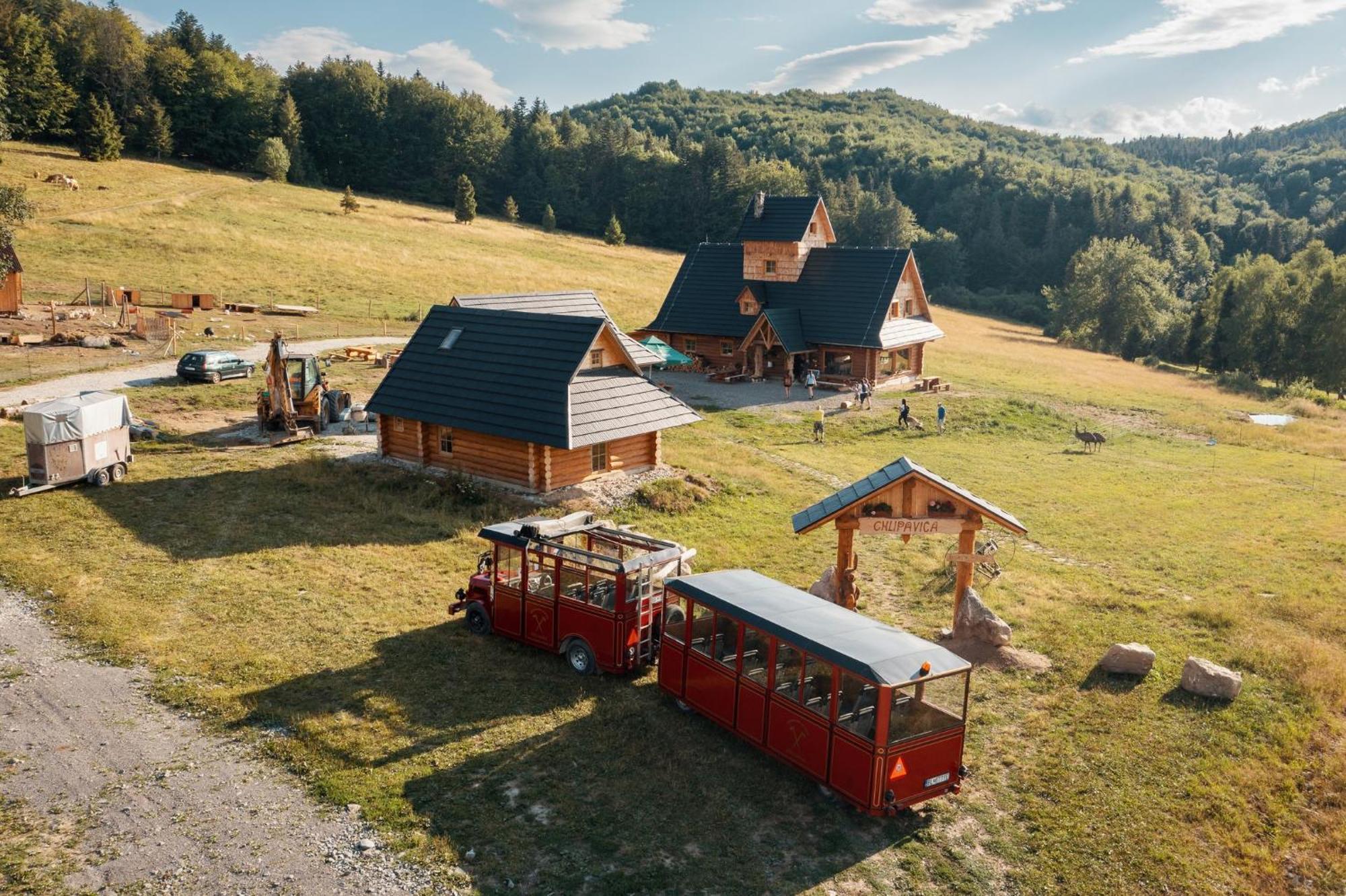 Gazdovsky Dvor - Sedlo Chlipavica Villa Pohronska Polhora Exterior foto
